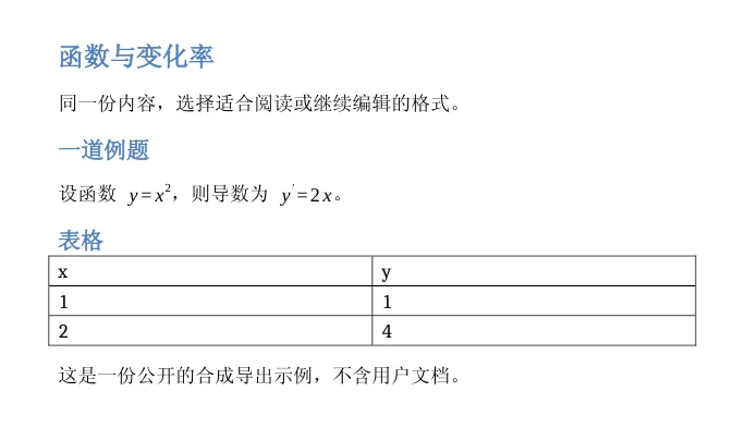 PDF 转 Word，保留排版继续编辑功能示例